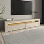 Hanah Home Soporte para TV Batı - Travertino